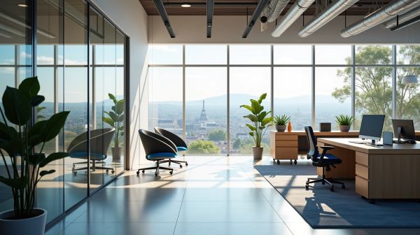 Accès facile à la location de bureaux flexibles en France