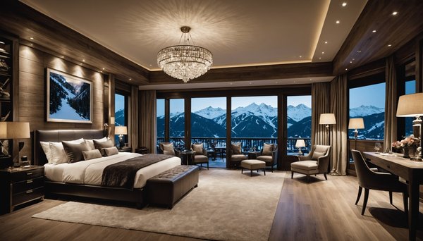 Refuges de luxe à courchevel : découvrez les meilleures options